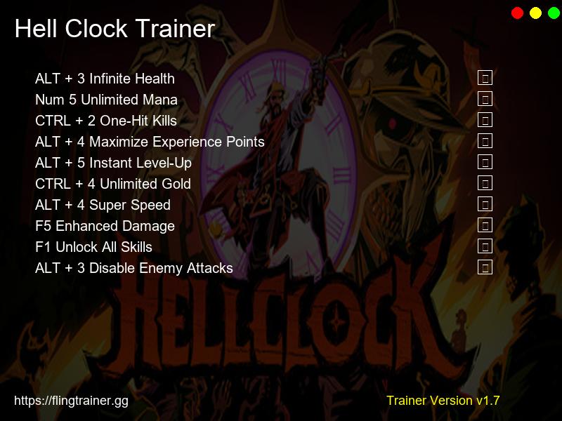 Hell Clock Trainer Fling