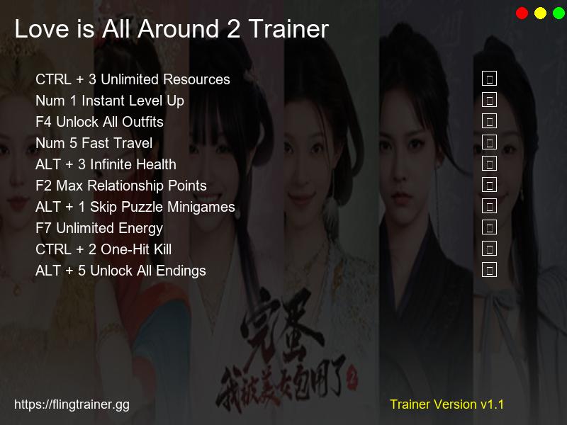 Love is All Around 2 Trainer Fling