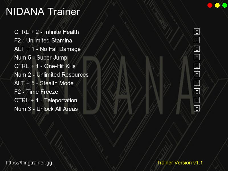NIDANA Trainer Fling
