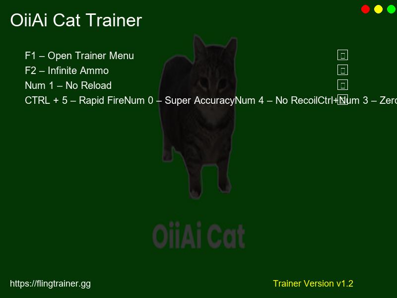 OiiAi Cat Trainer Fling