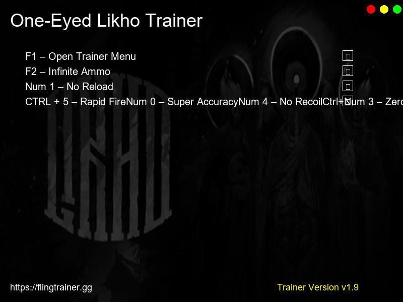 One-Eyed Likho Trainer Fling