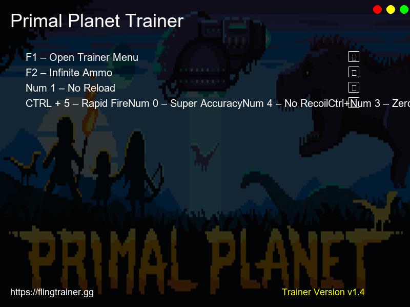 Primal Planet Trainer Fling