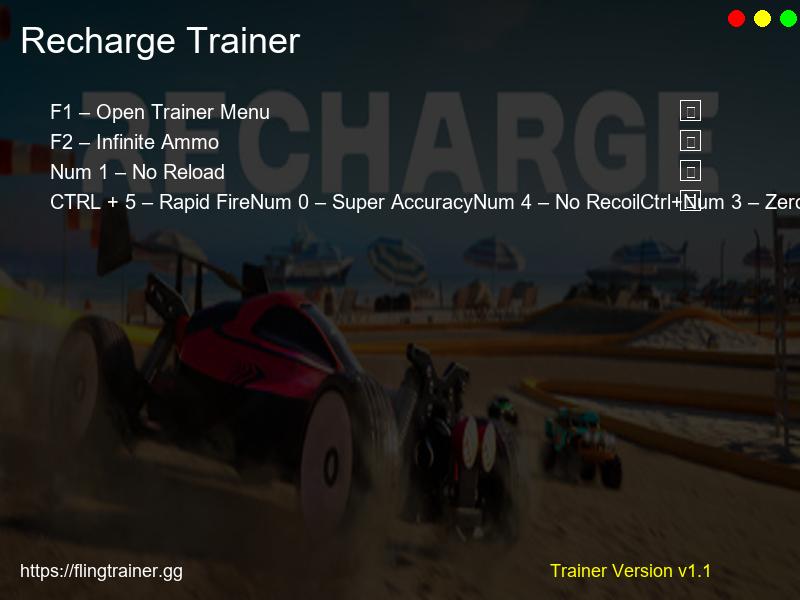 Recharge Trainer Fling