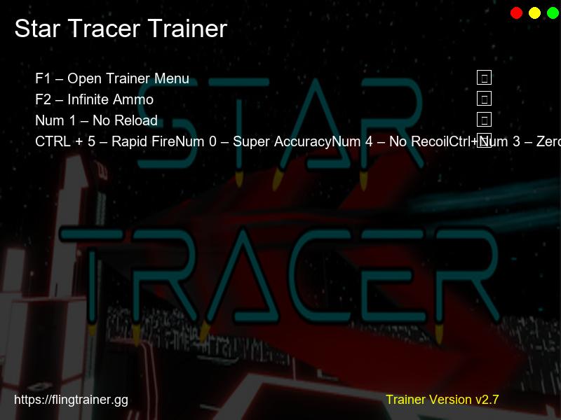 Star Tracer Trainer Fling