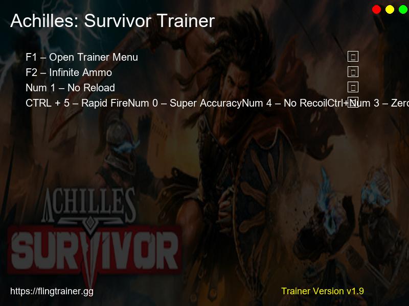 Achilles: Survivor Trainer Fling