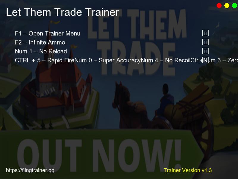 Let Them Trade Trainer Fling