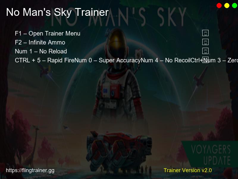 No Man's Sky Trainer Fling