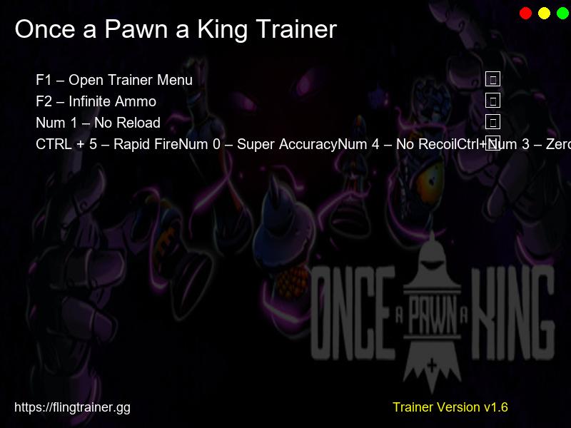 Once a Pawn a King Trainer Fling