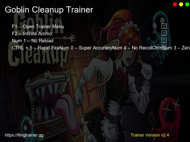 Goblin Cleanup Trainer Fling