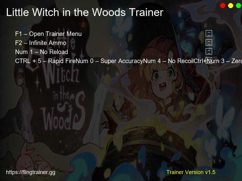 Little Witch in the Woods Trainer Fling