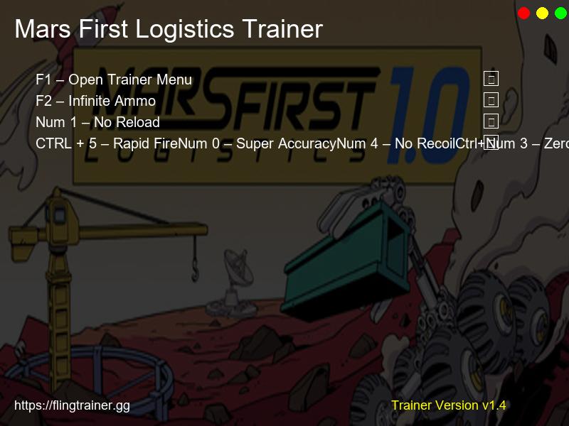 Mars First Logistics Trainer Fling