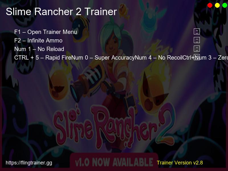 Slime Rancher 2 Trainer Fling