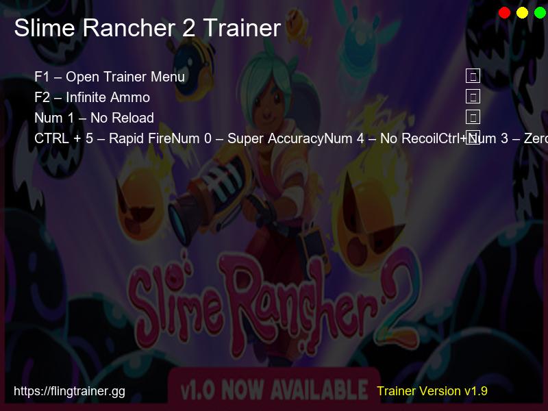 Slime Rancher 2 Trainer Fling