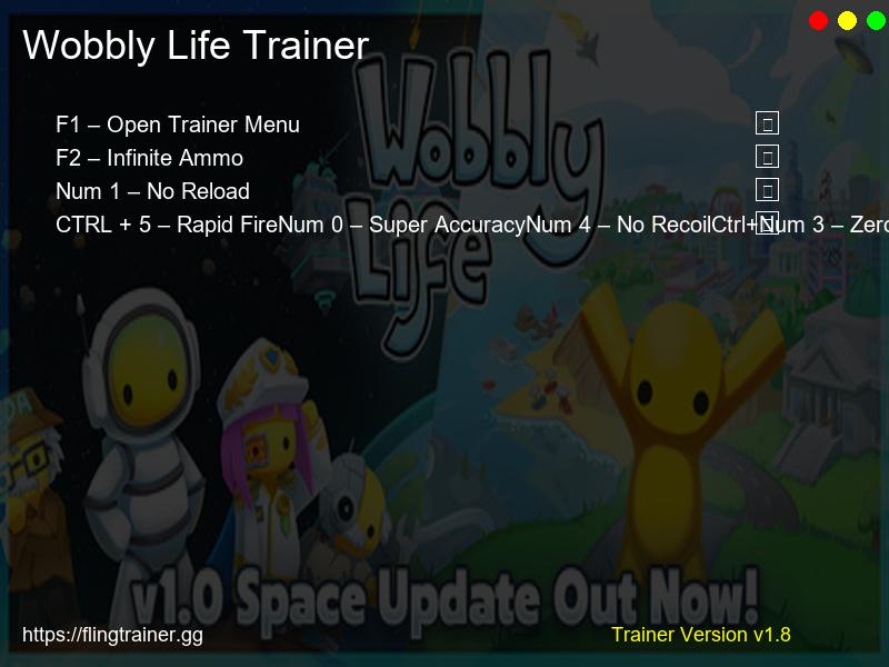 Wobbly Life Trainer Fling