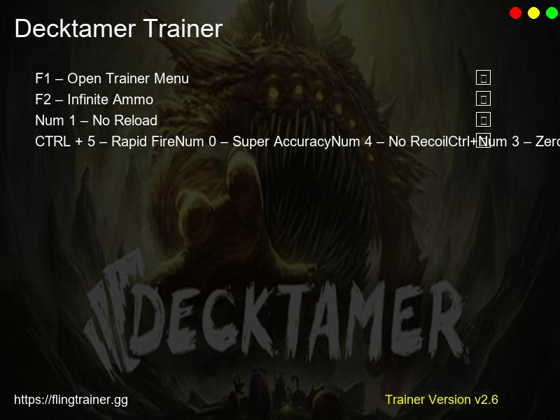 Decktamer Trainer Fling