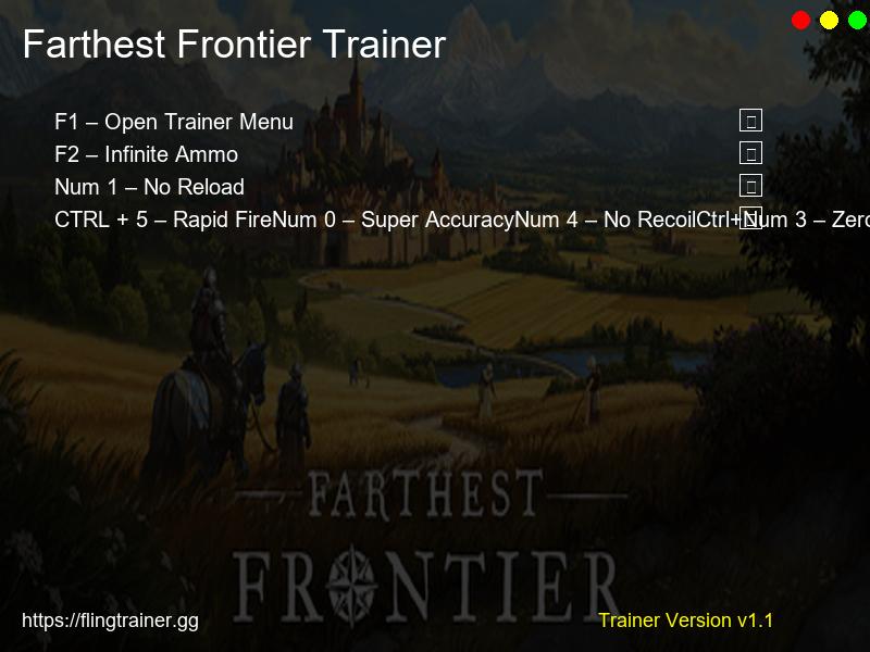 Farthest Frontier Trainer Fling
