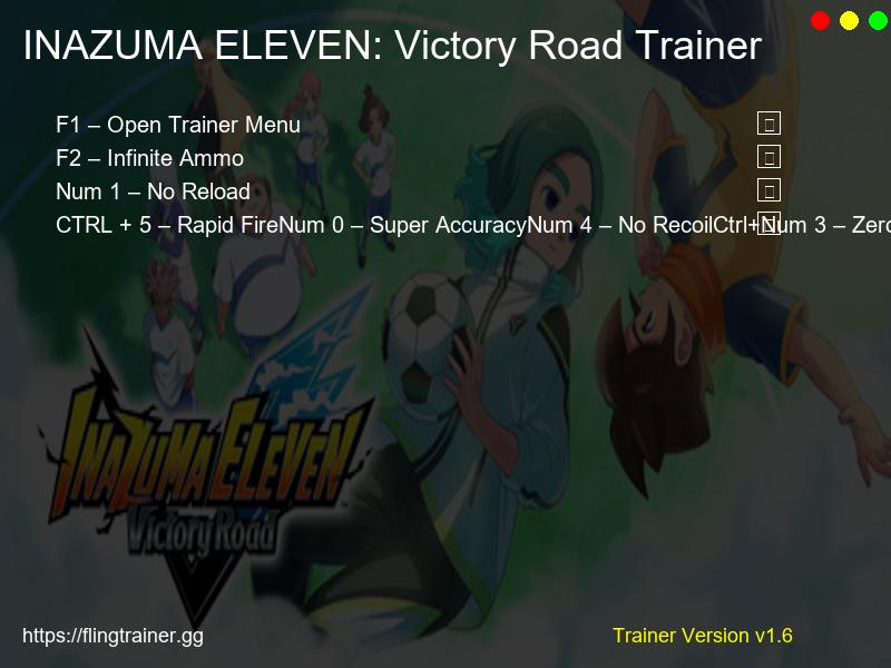 INAZUMA ELEVEN: Victory Road Trainer Fling