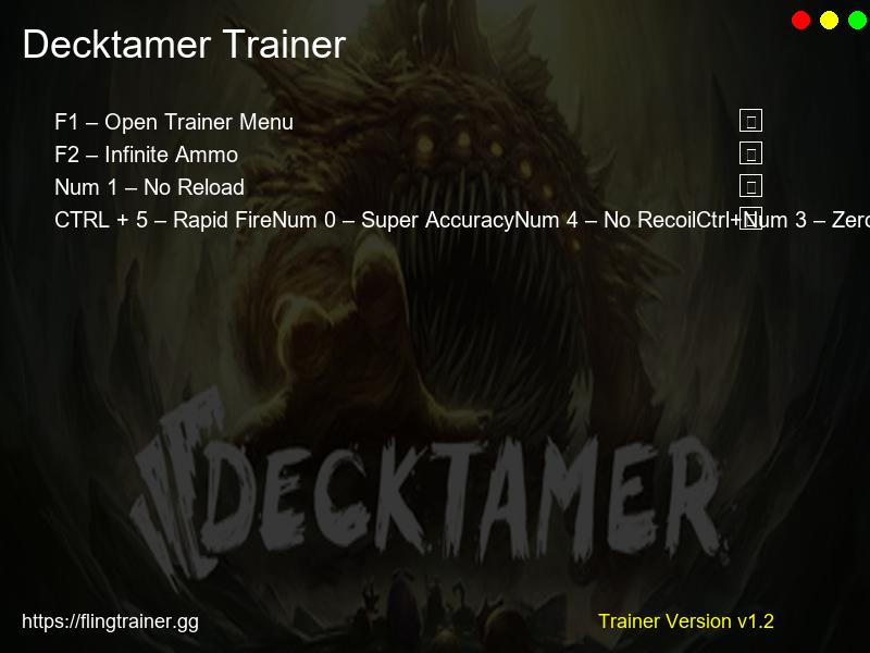 Decktamer Trainer Fling