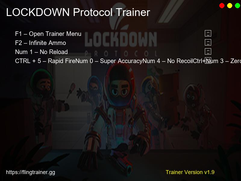 LOCKDOWN Protocol Trainer Fling