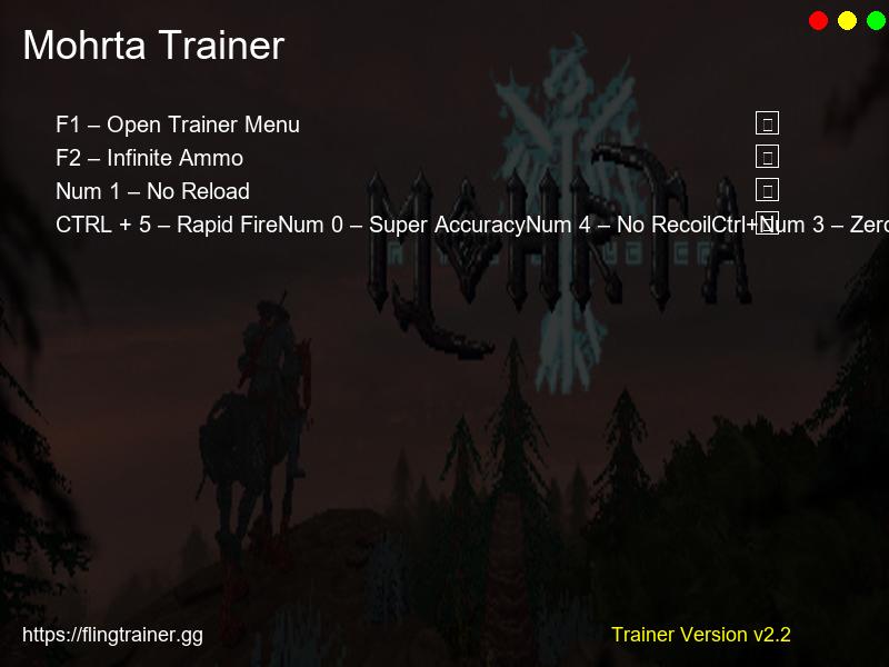 Mohrta Trainer Fling