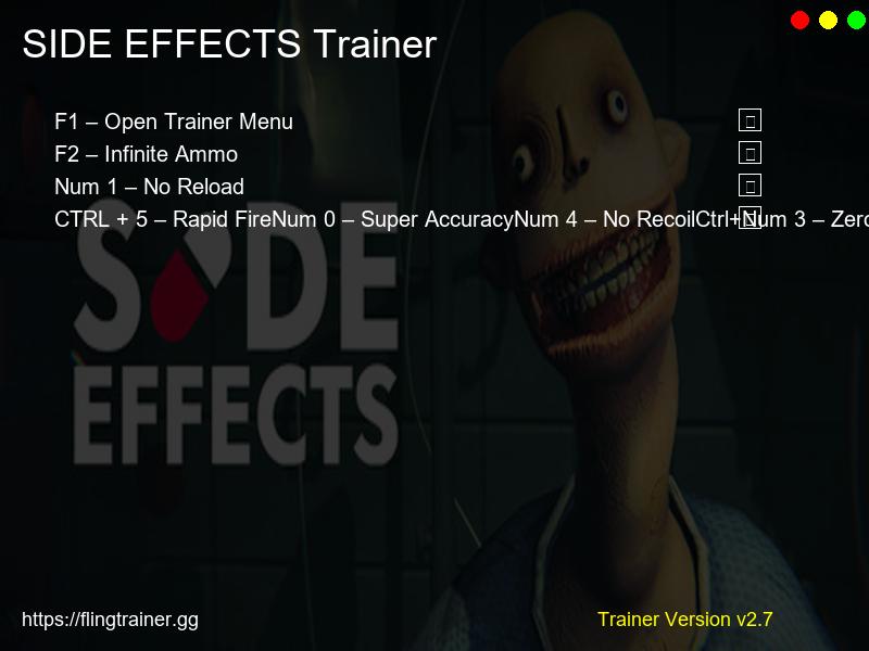 SIDE EFFECTS Trainer Fling