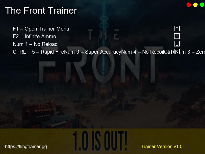 The Front Trainer Fling