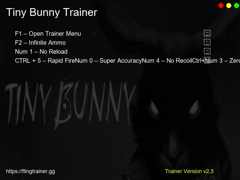 Tiny Bunny Trainer Fling