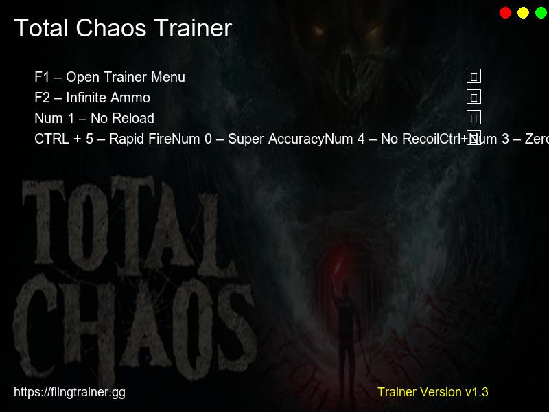 Total Chaos Trainer Fling